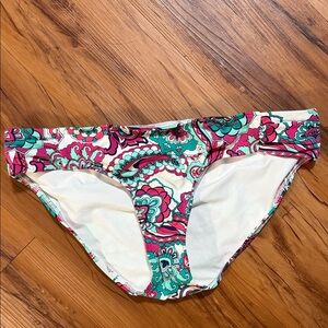 Lands' End Multicolor Bikini Bottom